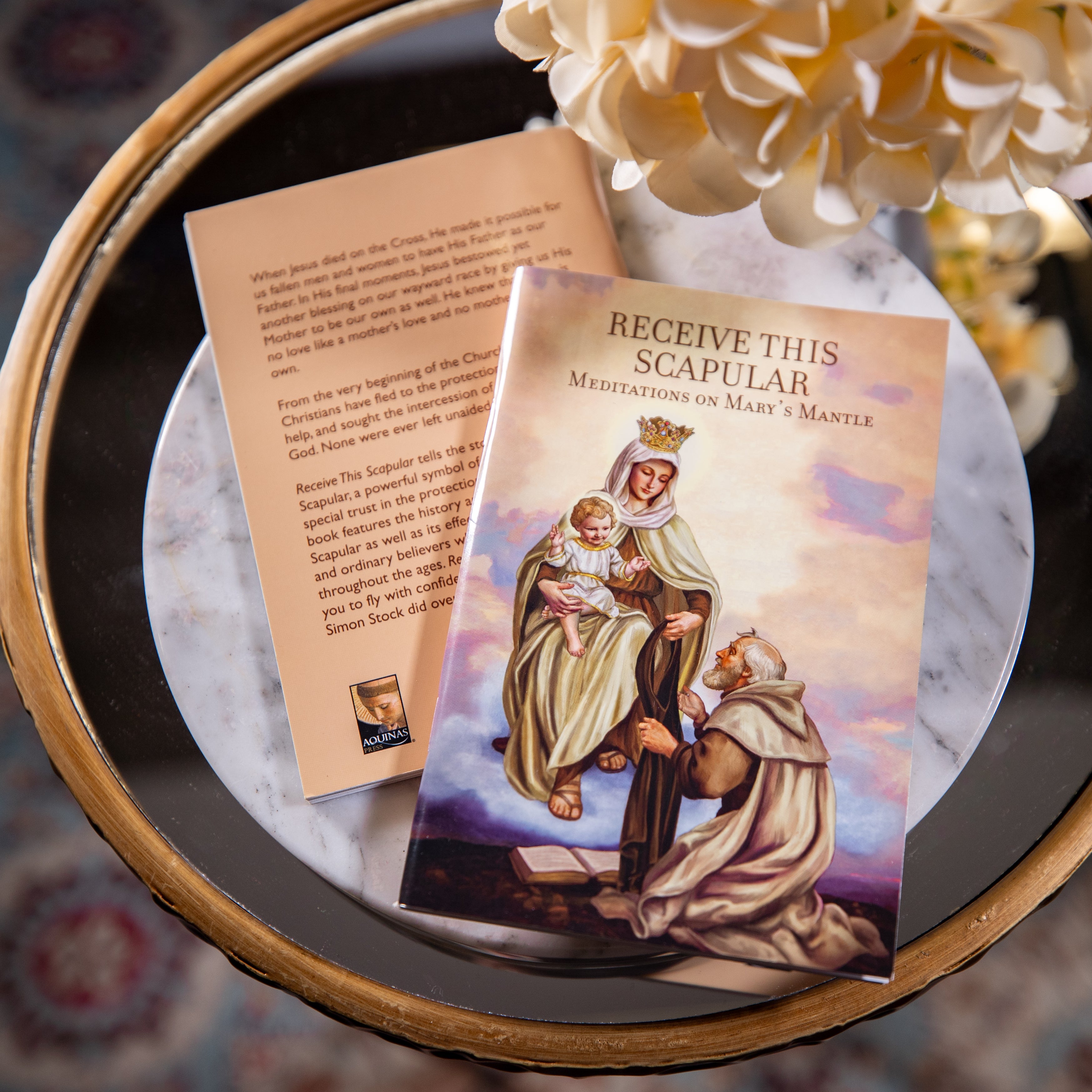 Book - Receive This Scapular - Meditations On Mary's Mantle