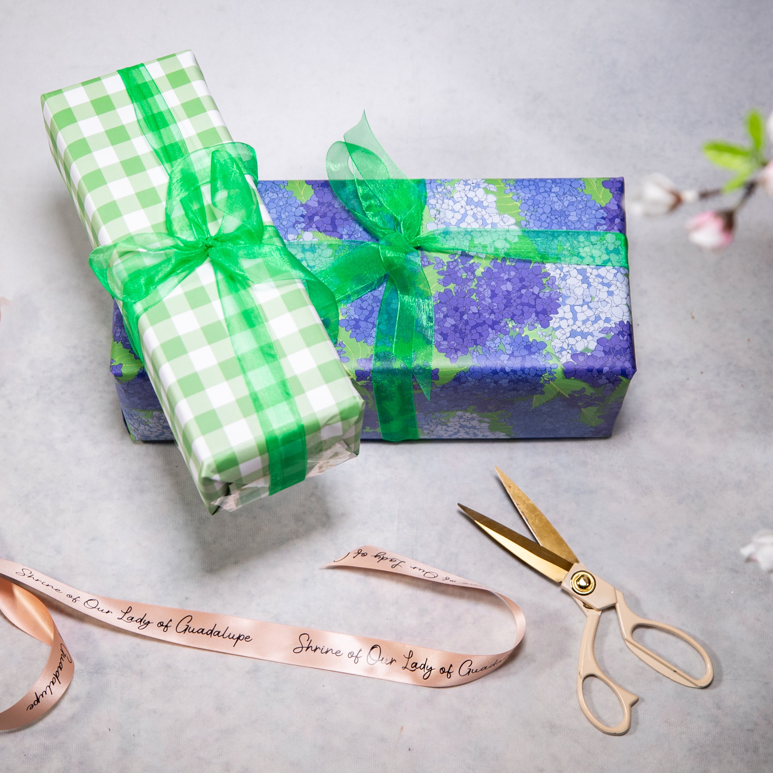 Wrapping Paper - Hydrangea