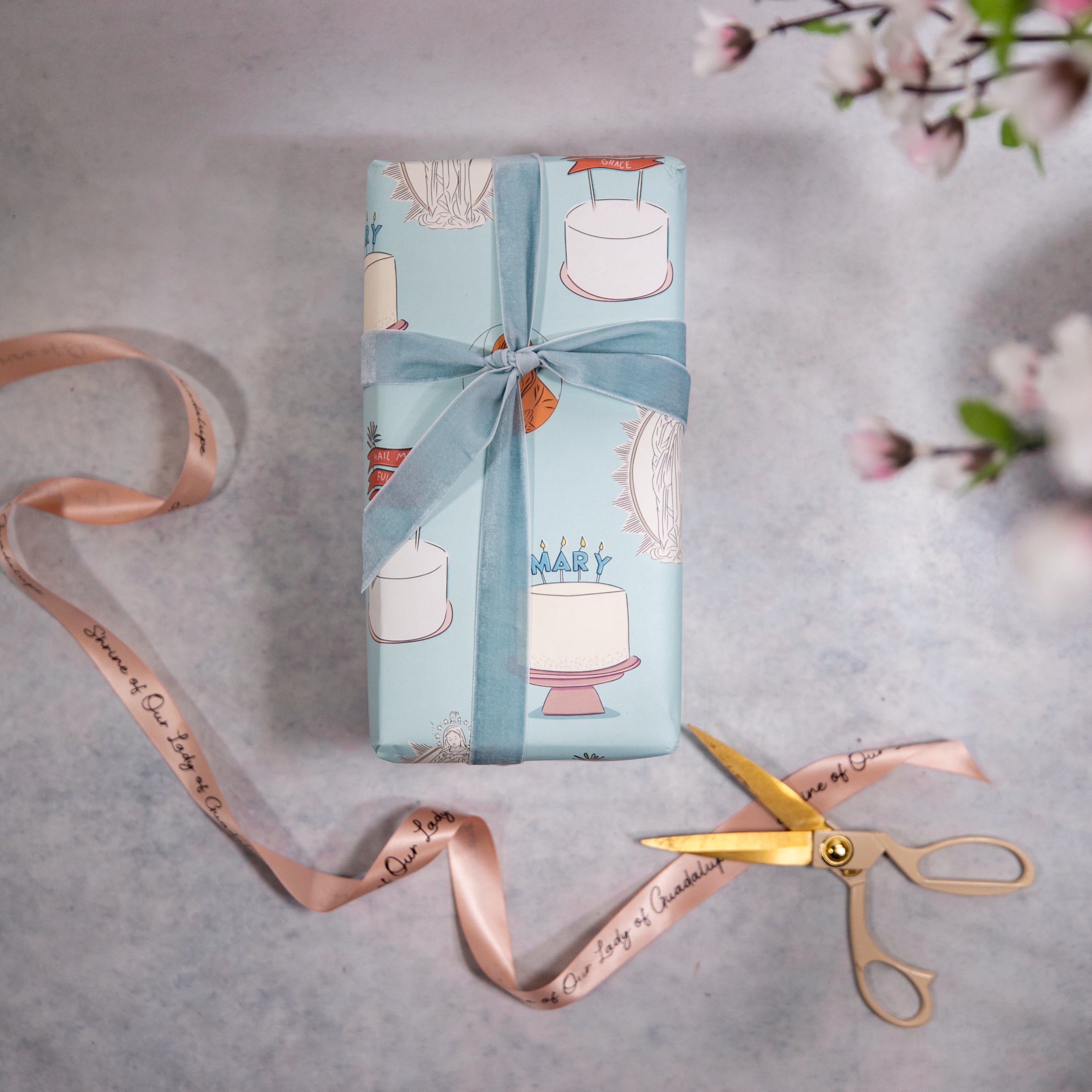 Wrapping Paper - Nativity of Mary - 5 Sheets