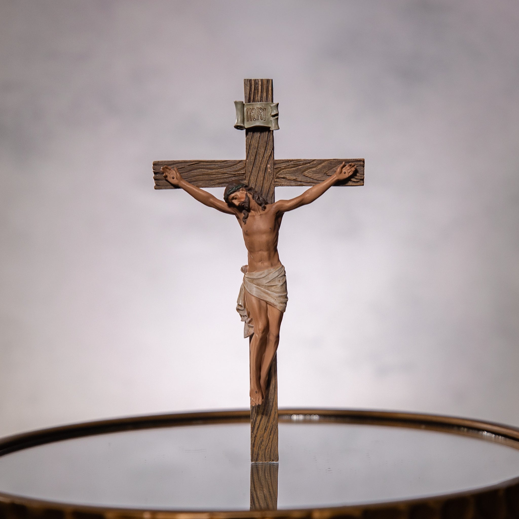 Wall Crucifix - 13.25"H - Full Color