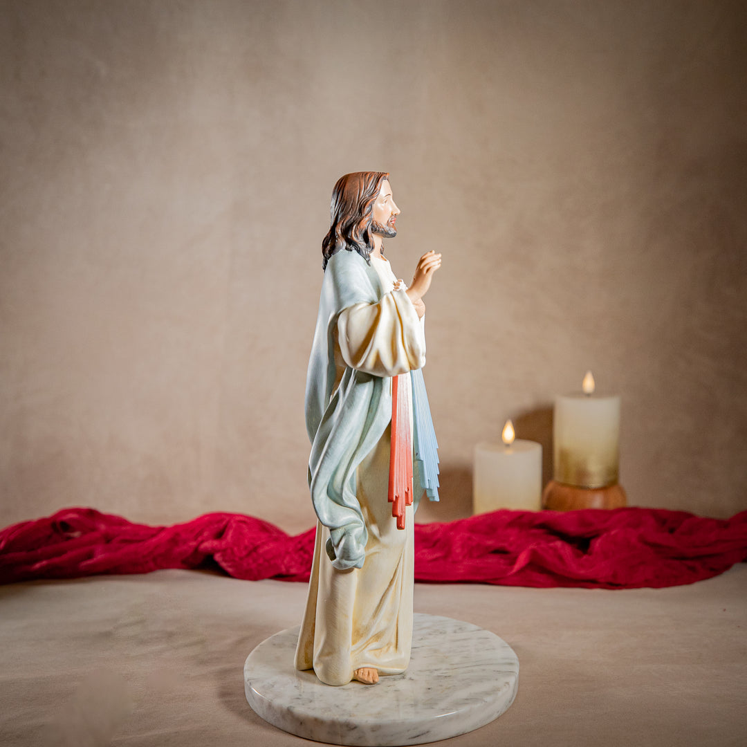 14" Divine Mercy Statue