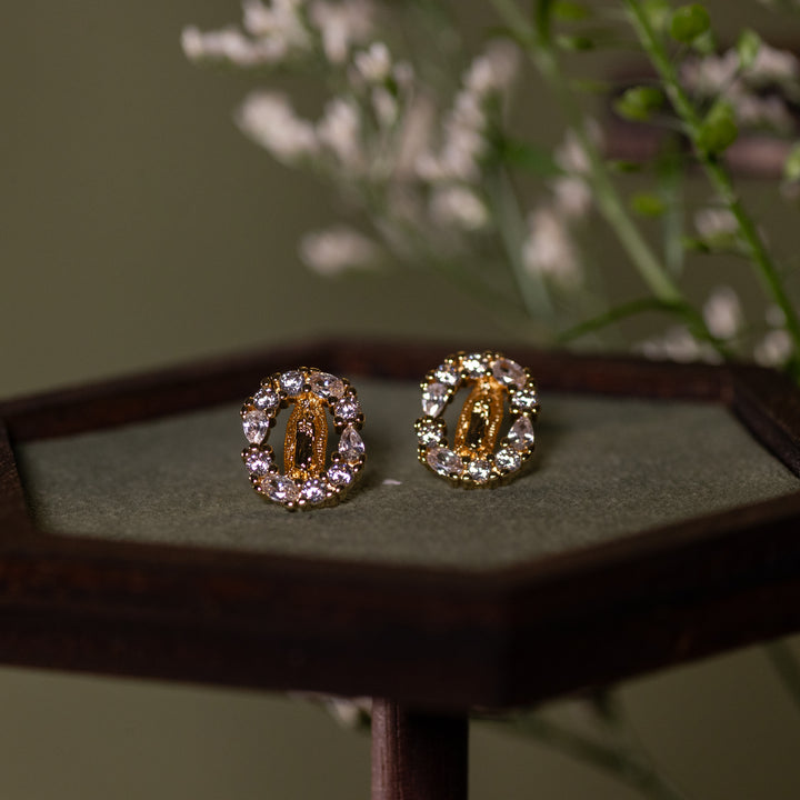 Earrings - OLG - 16K Gold Filled - Oval