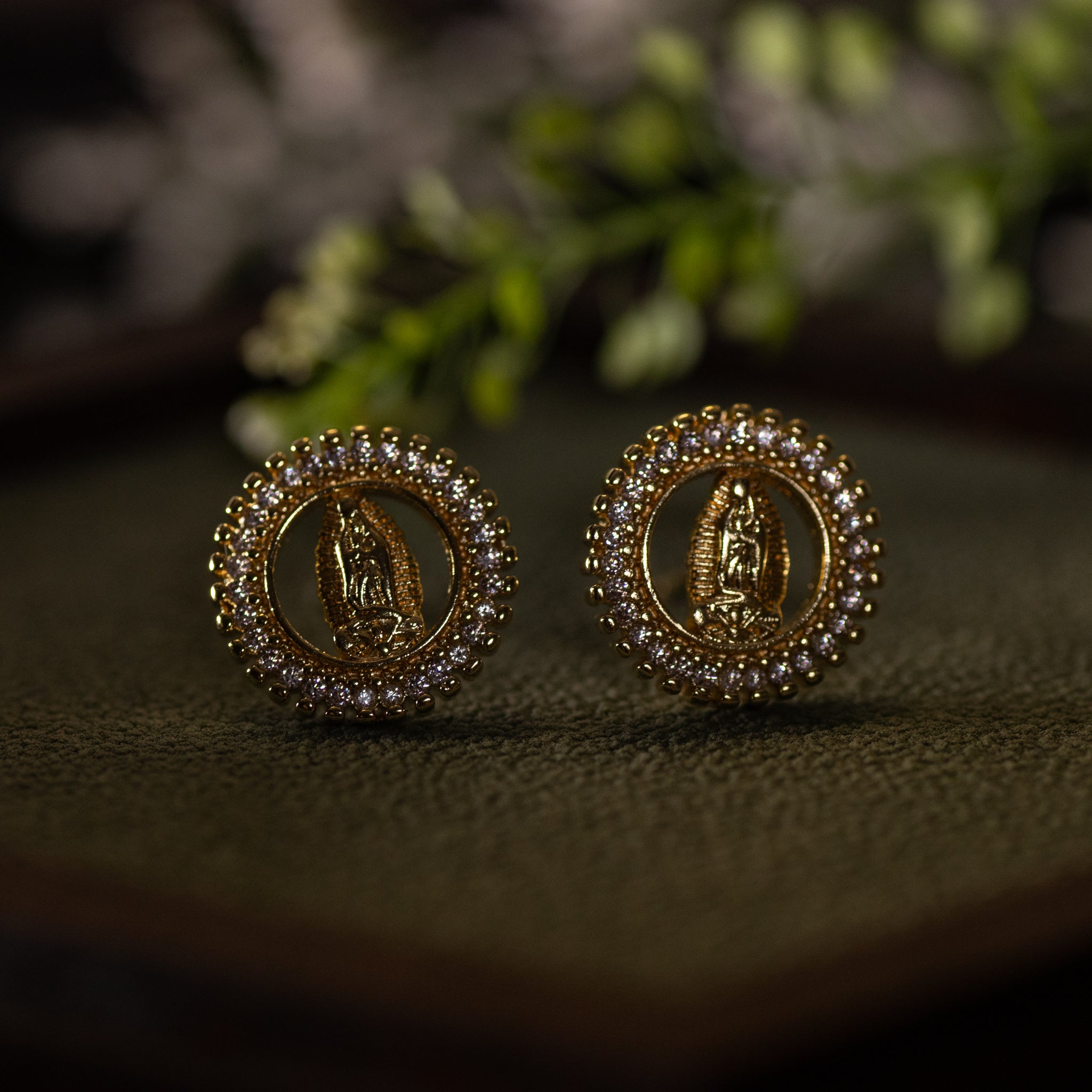 Earrings - OLG - 16K Gold Filled - Round
