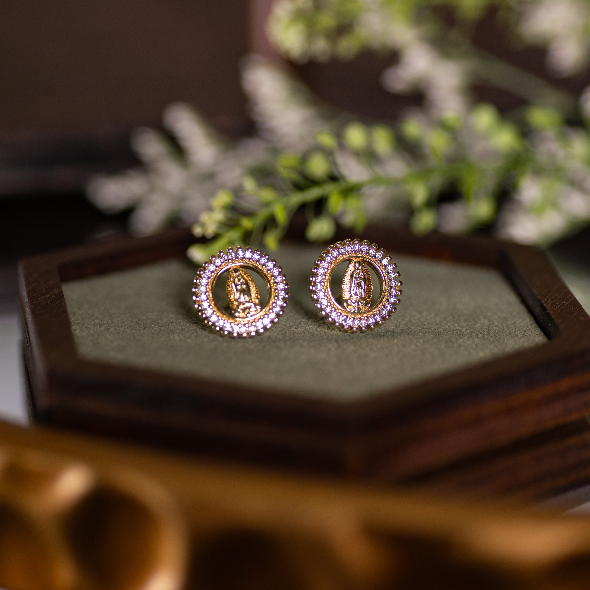 Earrings - OLG - 16K Gold Filled - Round