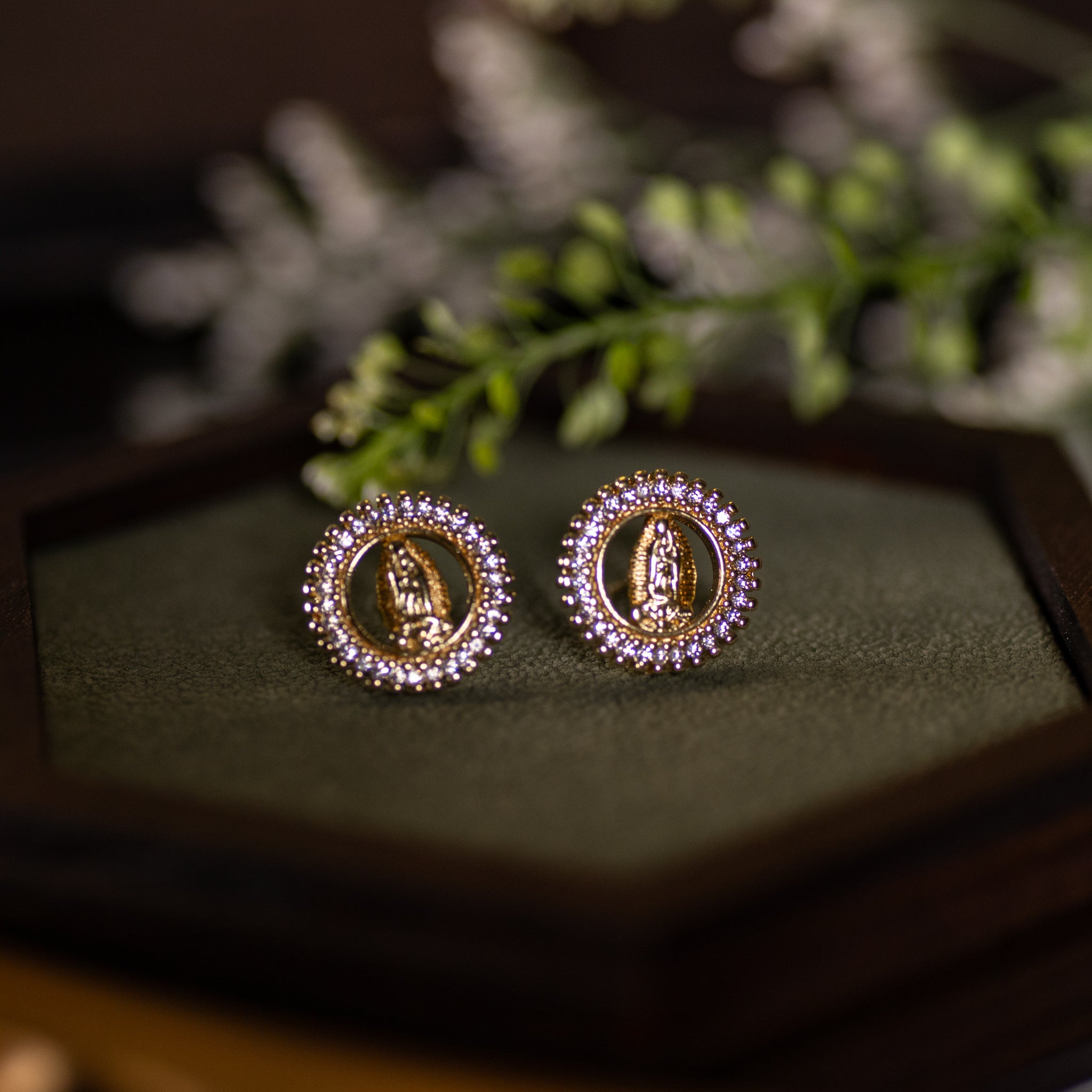 Earrings - OLG - 16K Gold Filled - Round