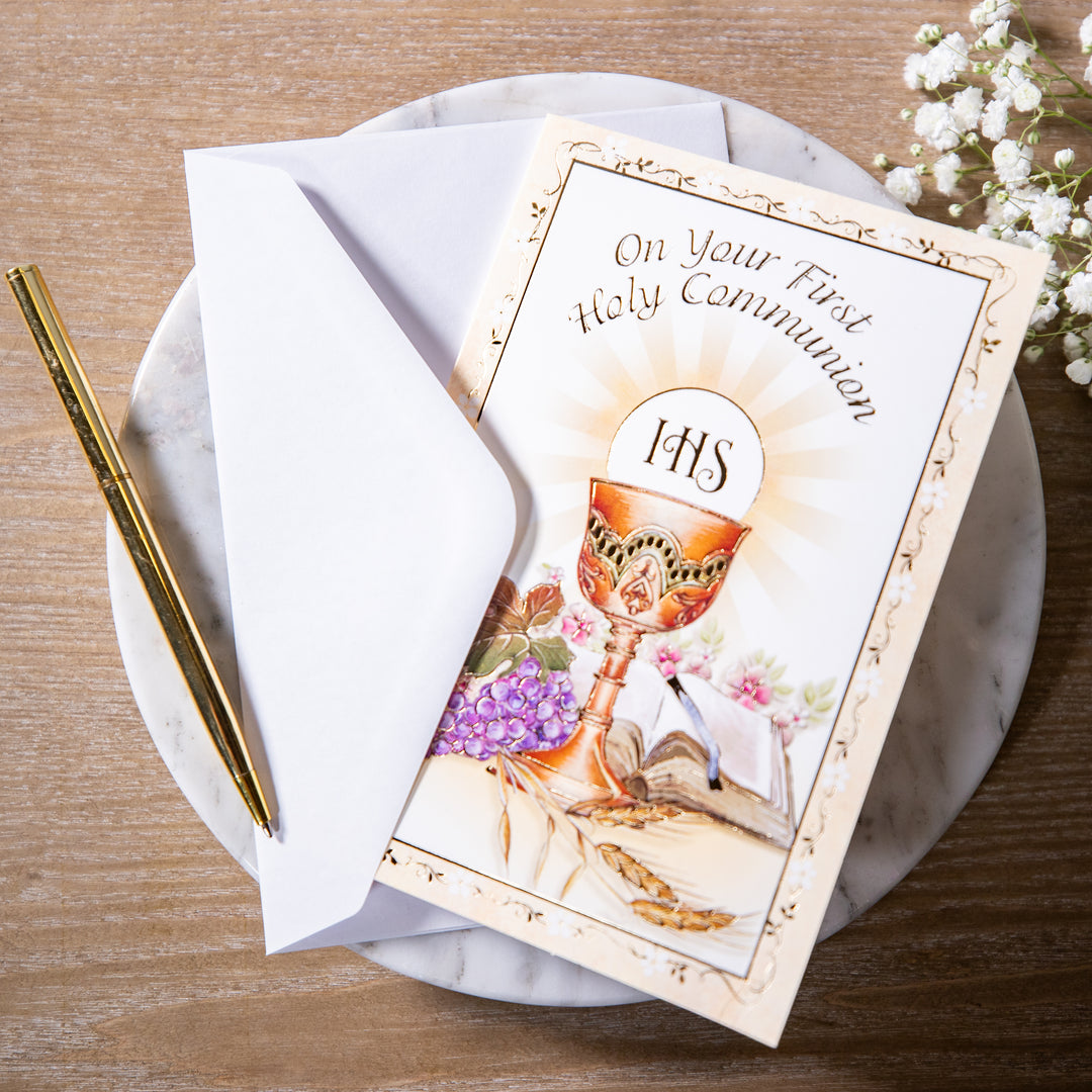Card - On Your First Holy Communion