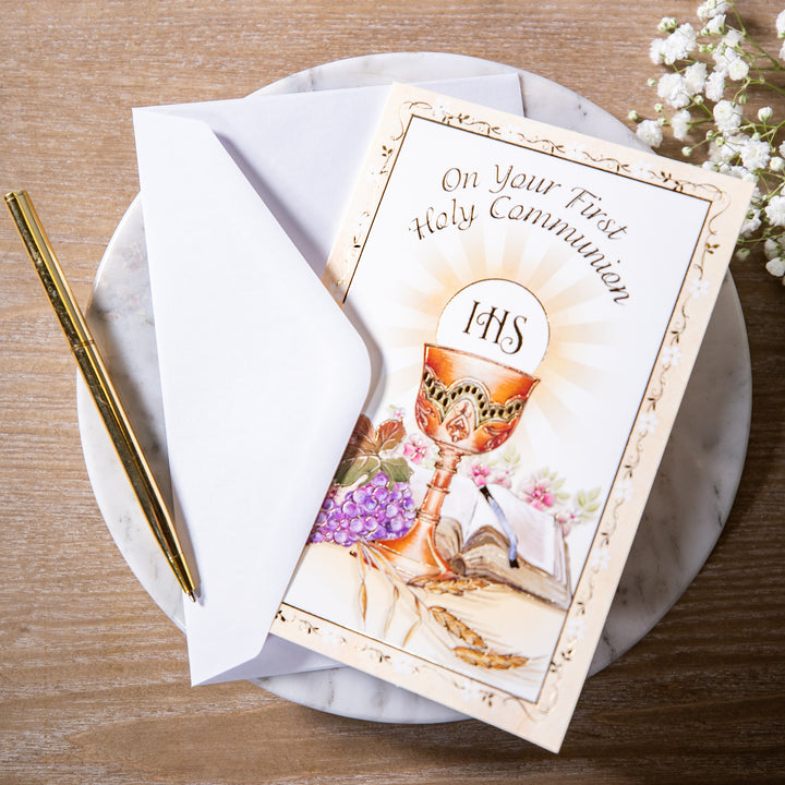 Card - On Your First Holy Communion