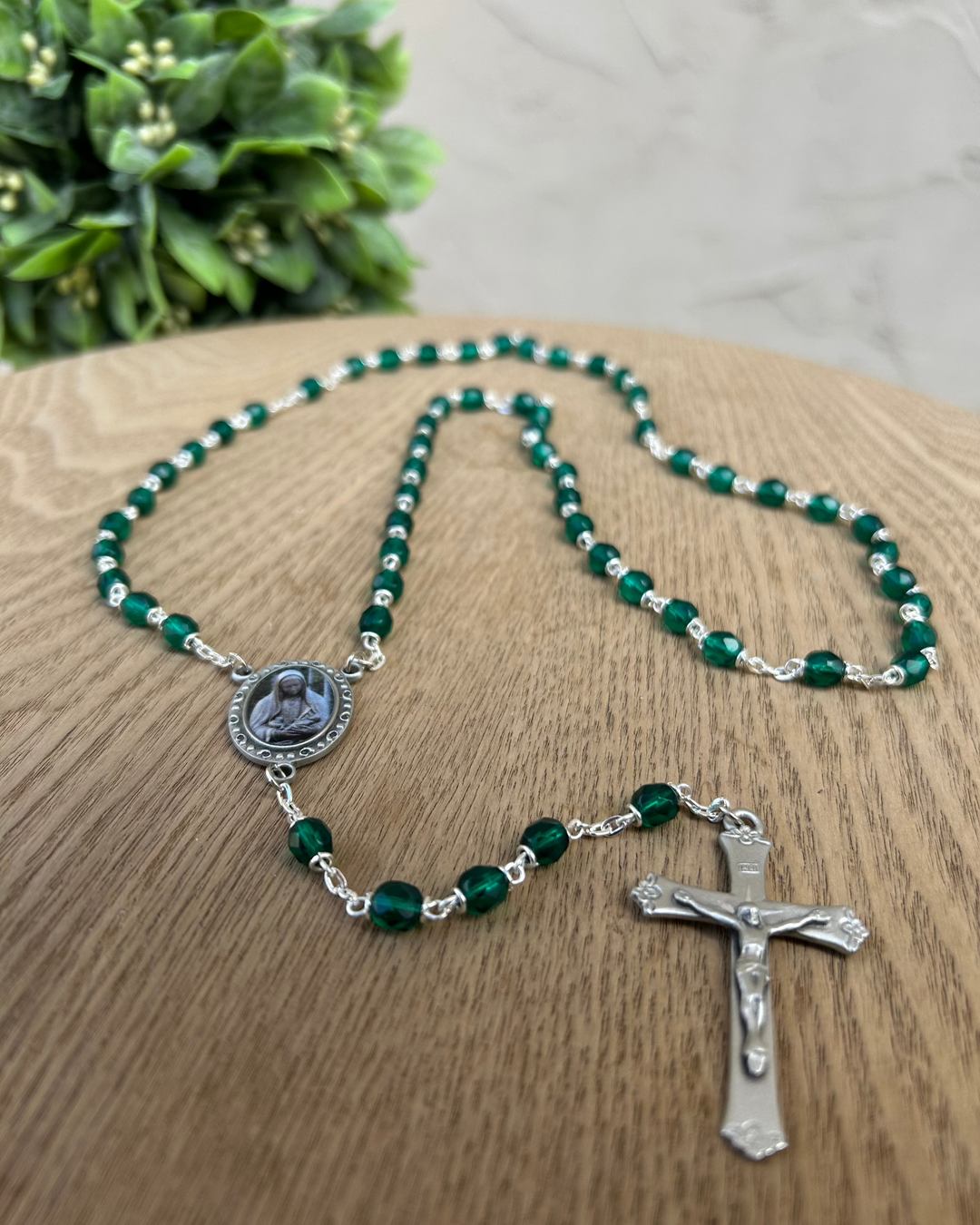 Mother of the Unborn Rosary - Peridot