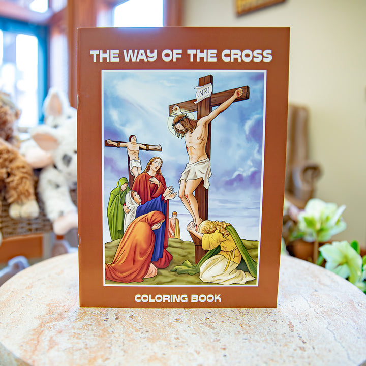 The Way of the Cross Coloring Book