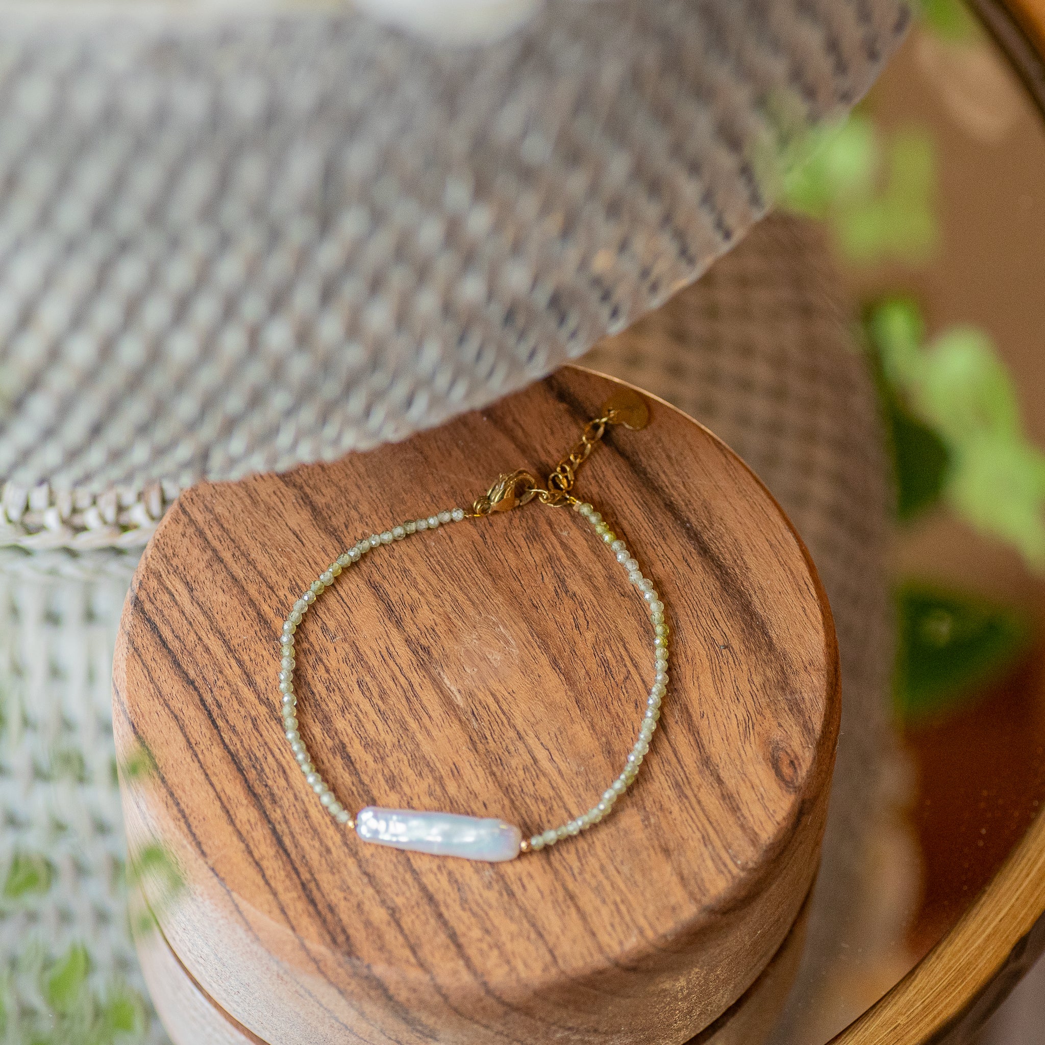 Freshwater Pearl Bar Bracelet