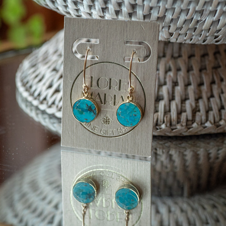 Turquoise Drop Earrings