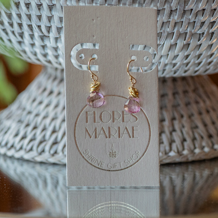Gold Vermeil Drop Earrings