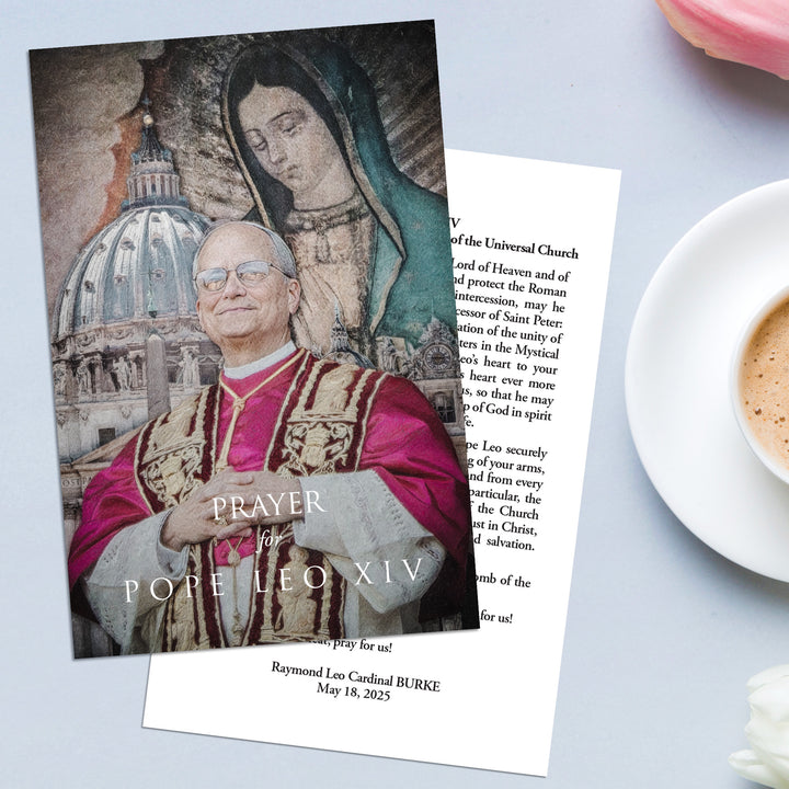Prayer for Pope Leo XIV by Cardinal Burke