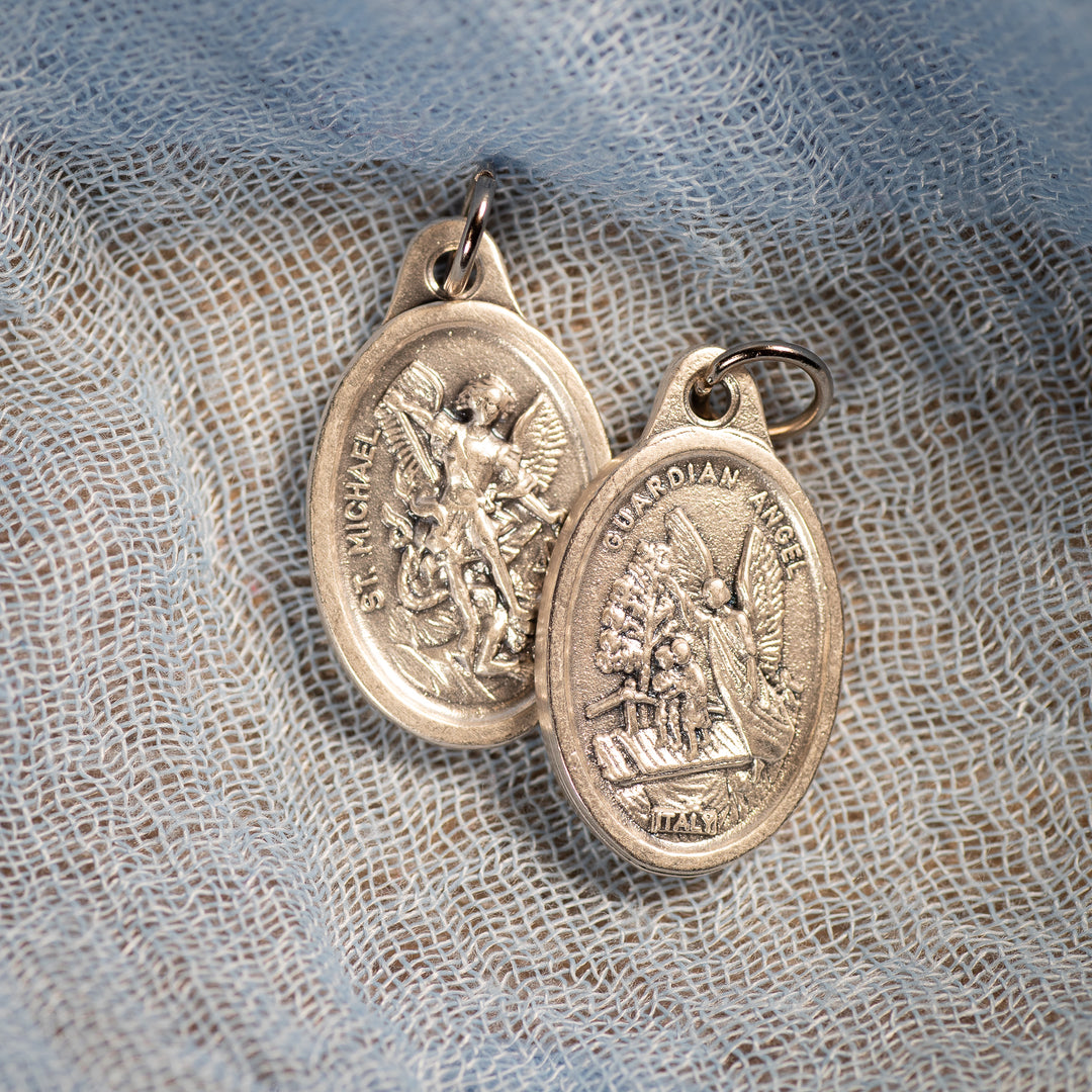 St. Michael the Archangel &amp; Guardian Angel Medal
