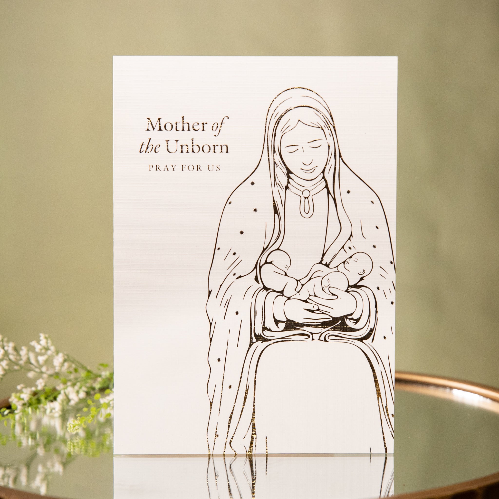 Mother of the Unborn Sympathy Card