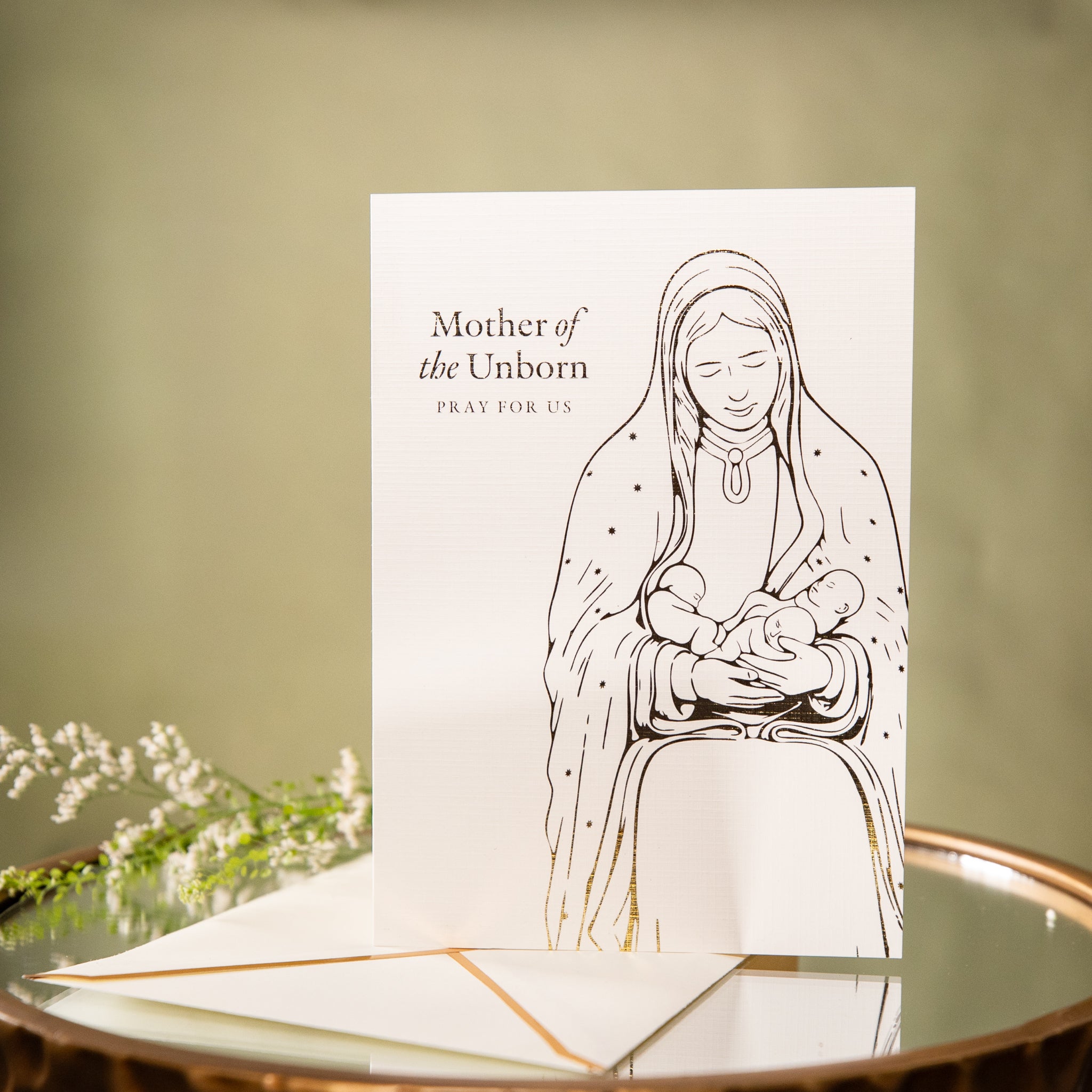 Mother of the Unborn Sympathy Card