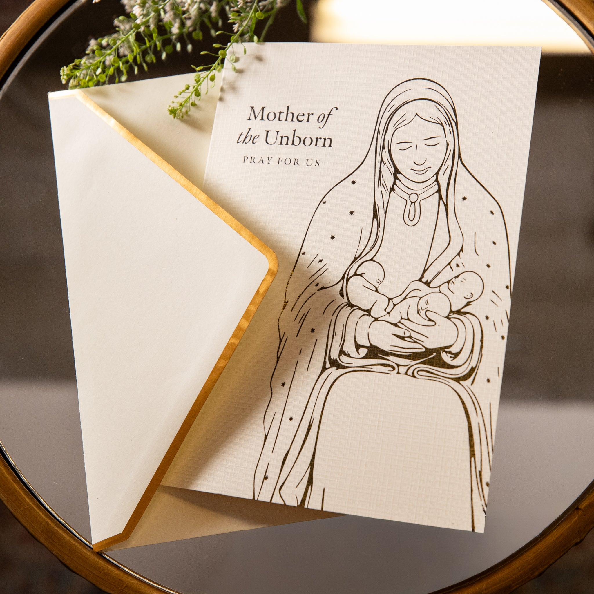 Mother of the Unborn Sympathy Card
