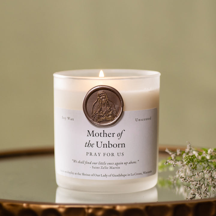 Shrine Exclusive Mother of the Unborn Candle