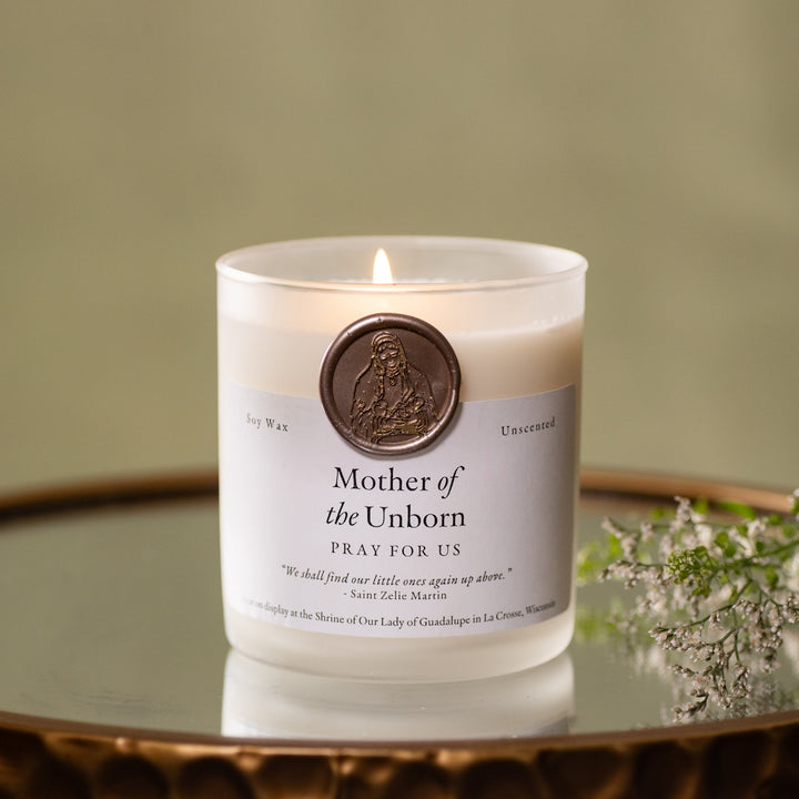 Shrine Exclusive Mother of the Unborn Candle