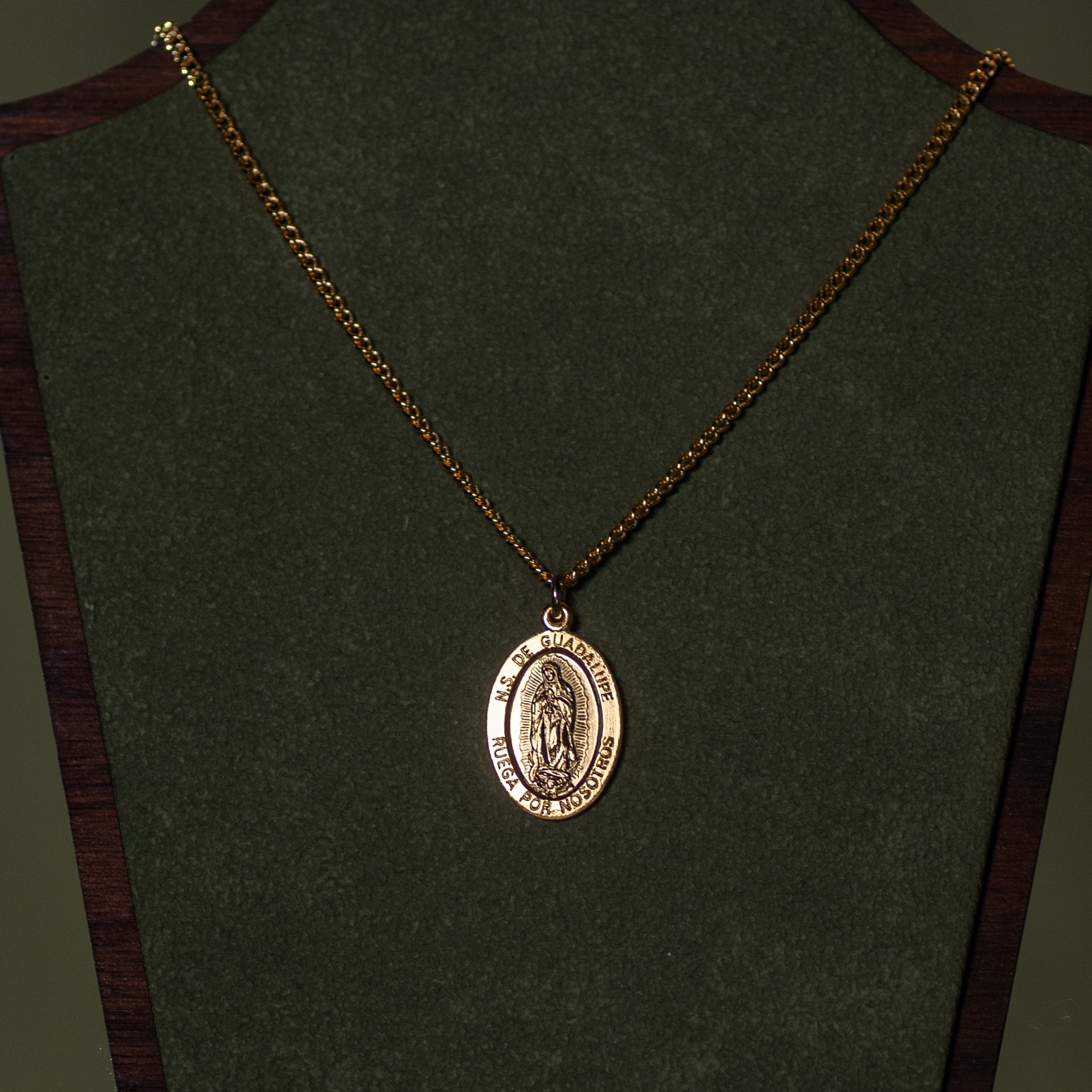 Pendant - OLG - Gold Over SS - 18" Chain