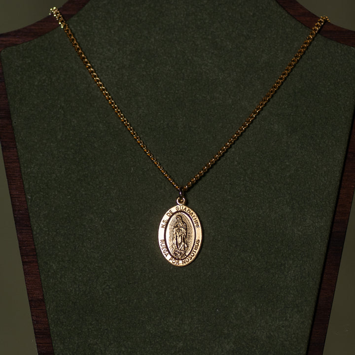 Pendant - OLG - Gold Over SS - 18" Chain