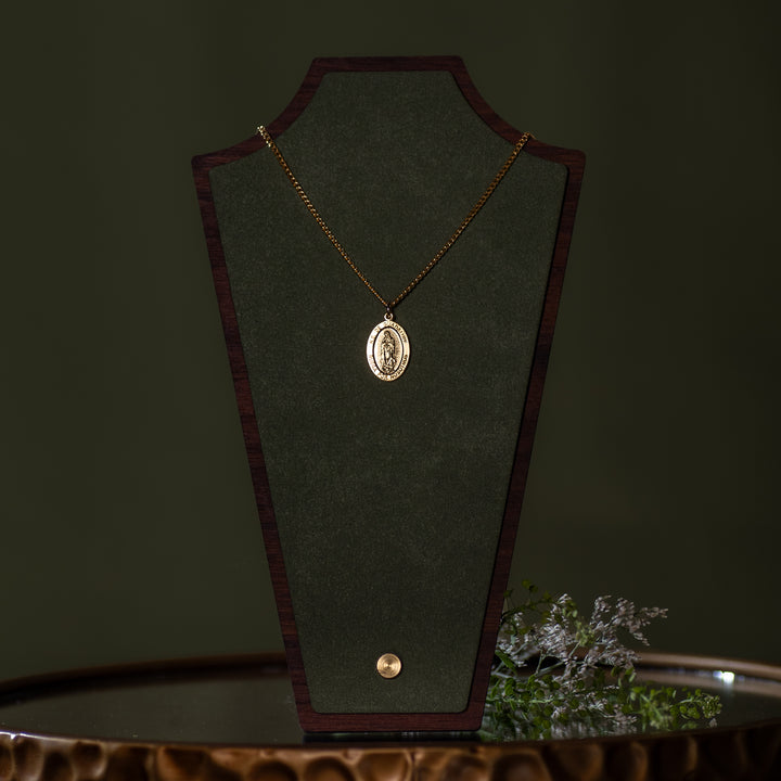 Pendant - OLG - Gold Over SS - 18" Chain