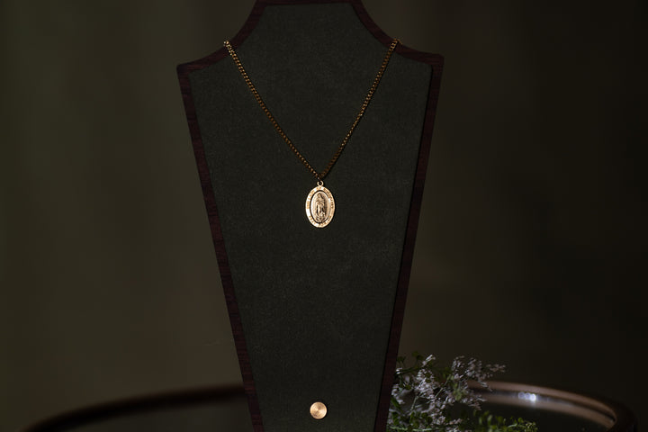Pendant - OLG - Gold Over SS - 18" Chain