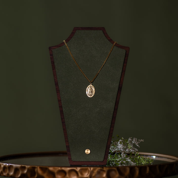 Pendant - OLG - Gold Over SS - 18" Chain