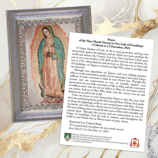 Nine Month Novena Prayer Card – Flores Mariae Gift Shop Nine Month Novena Prayer Card – Flores Mariae Gift Shop