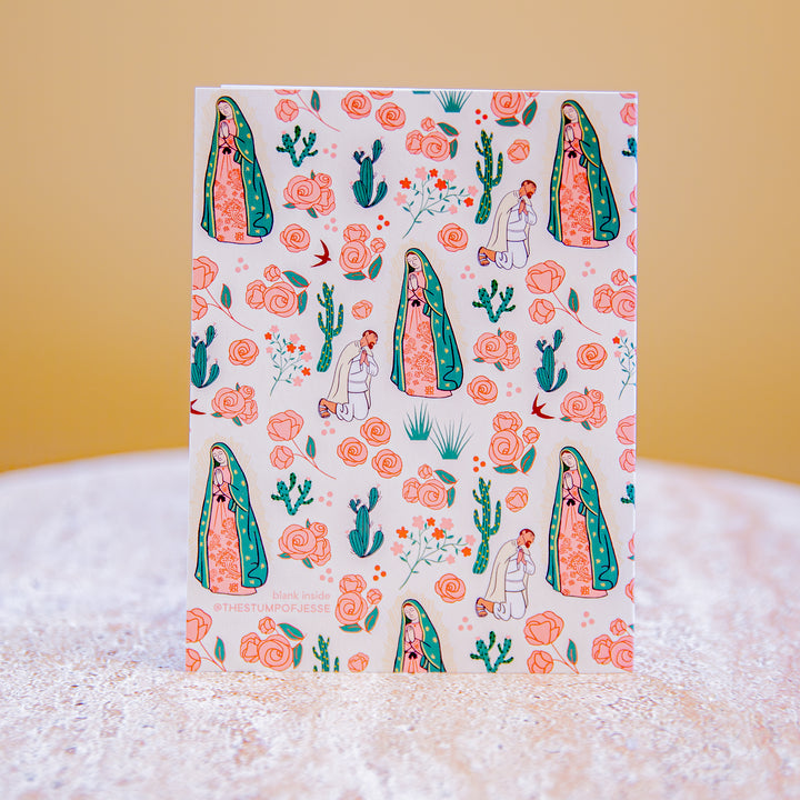 Our Lady Of Guadalupe Card:  Am I Not Here