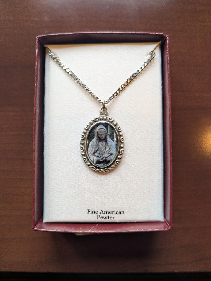 Mother of the Unborn Pendant - Pewter