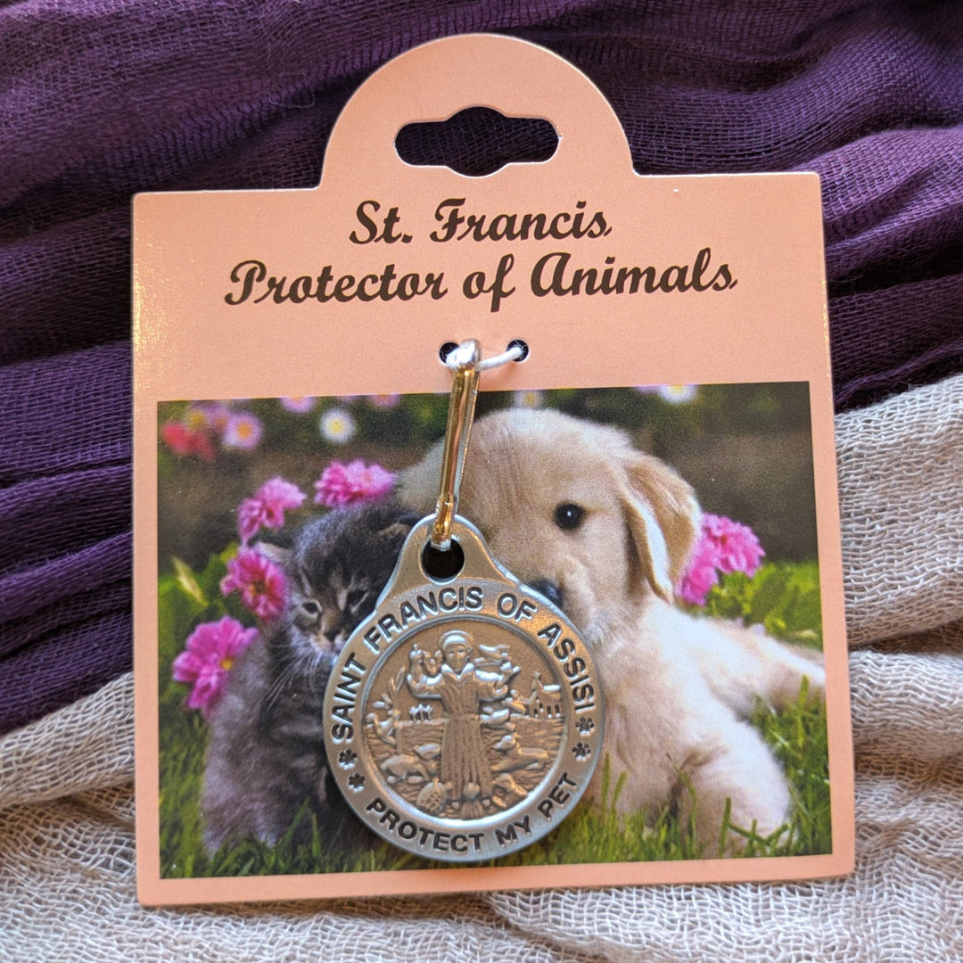 Pet Medal - St Francis Protect My Pet - Regular