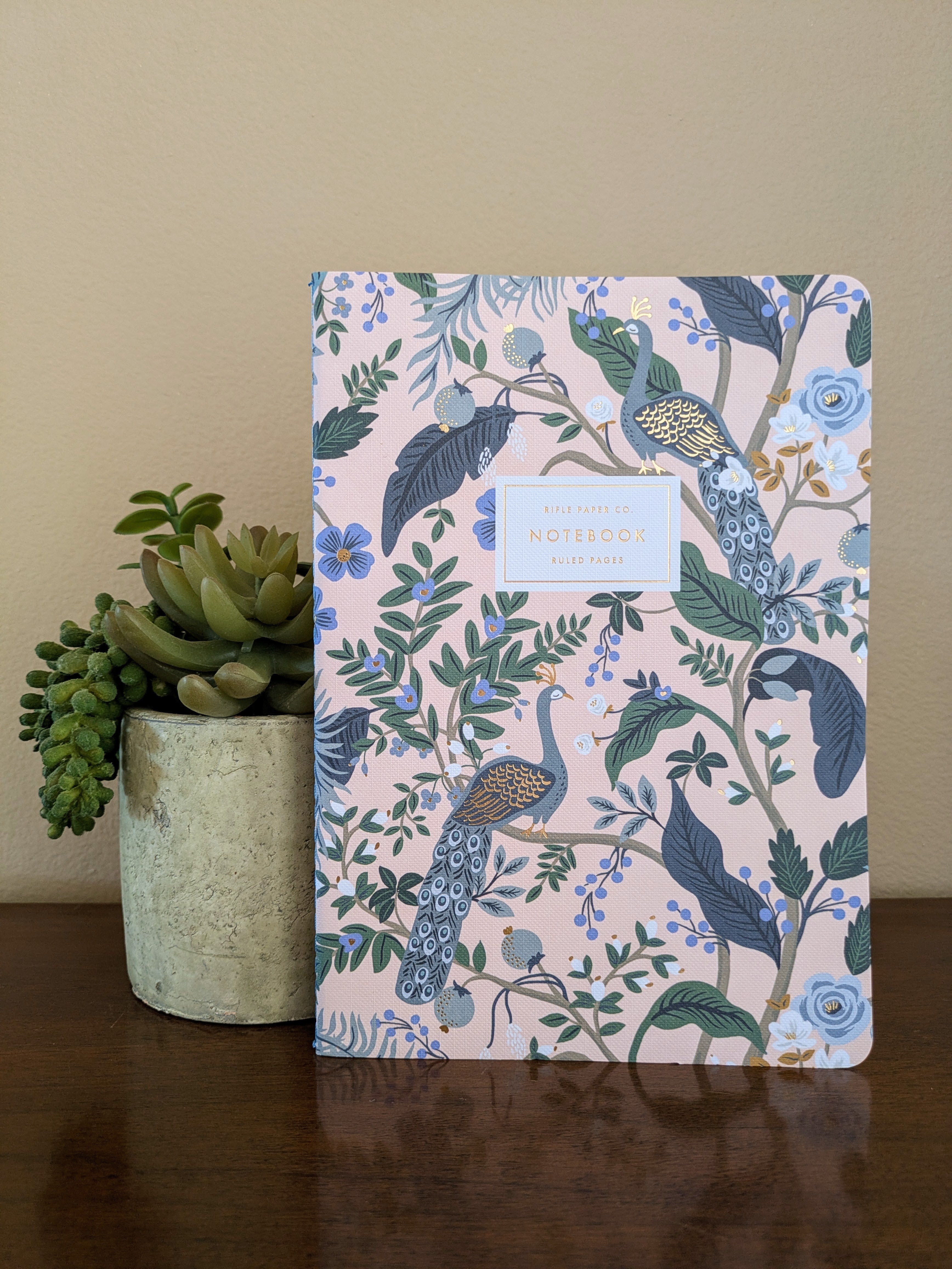 Notebooks - Set of 3 - Peacock