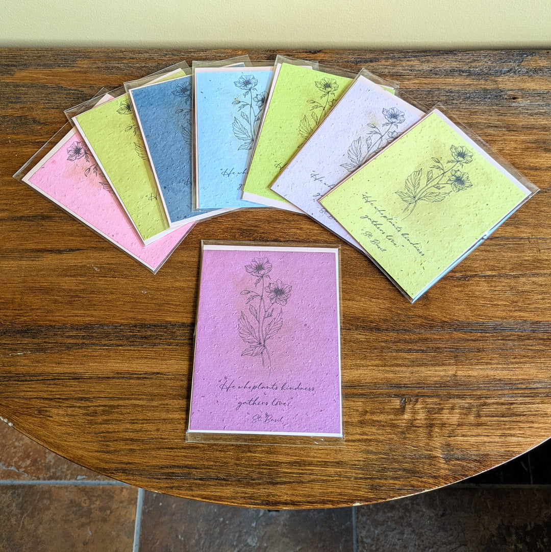 Seed Card - He Who Plants Kindness