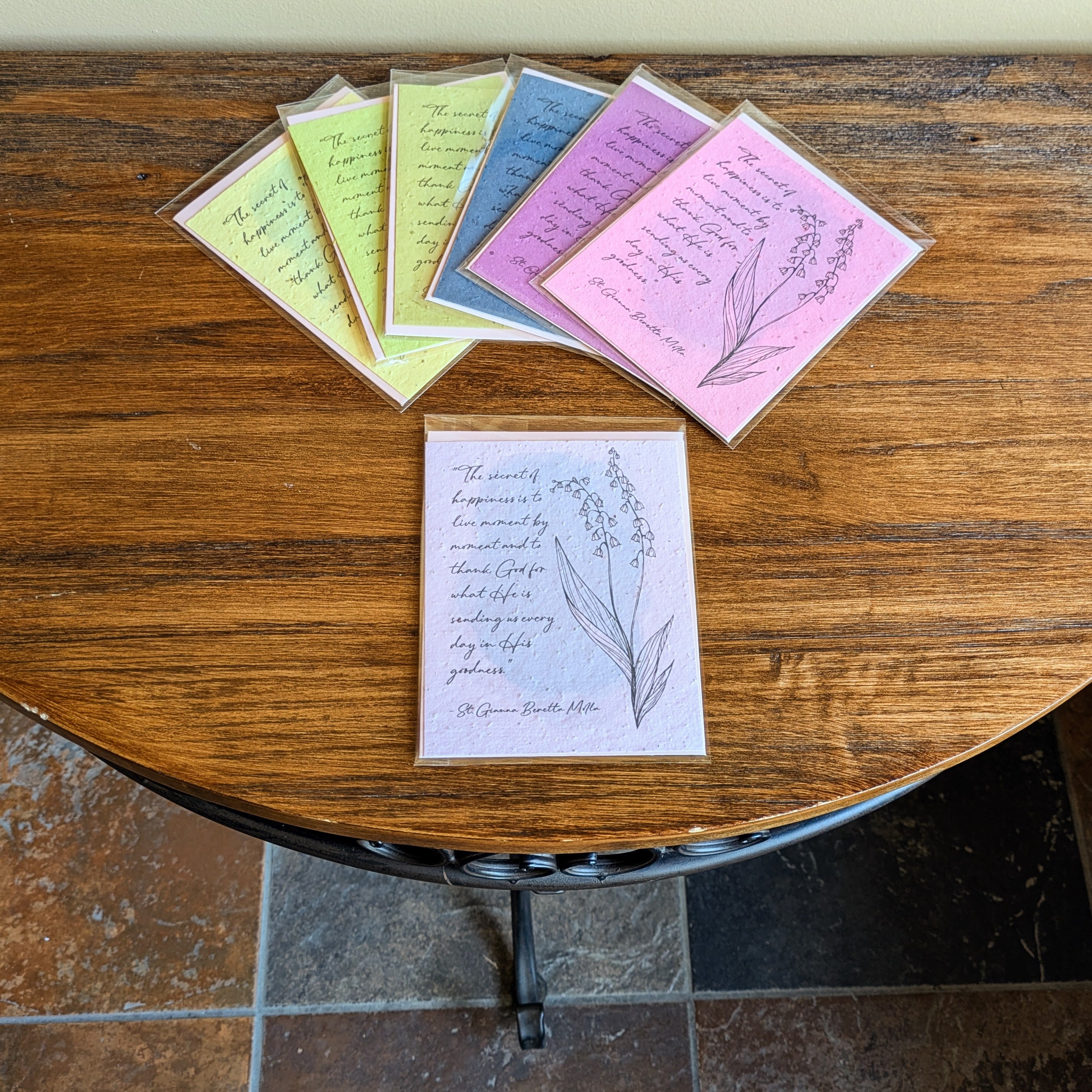 Seed Card - Secret of Happiness