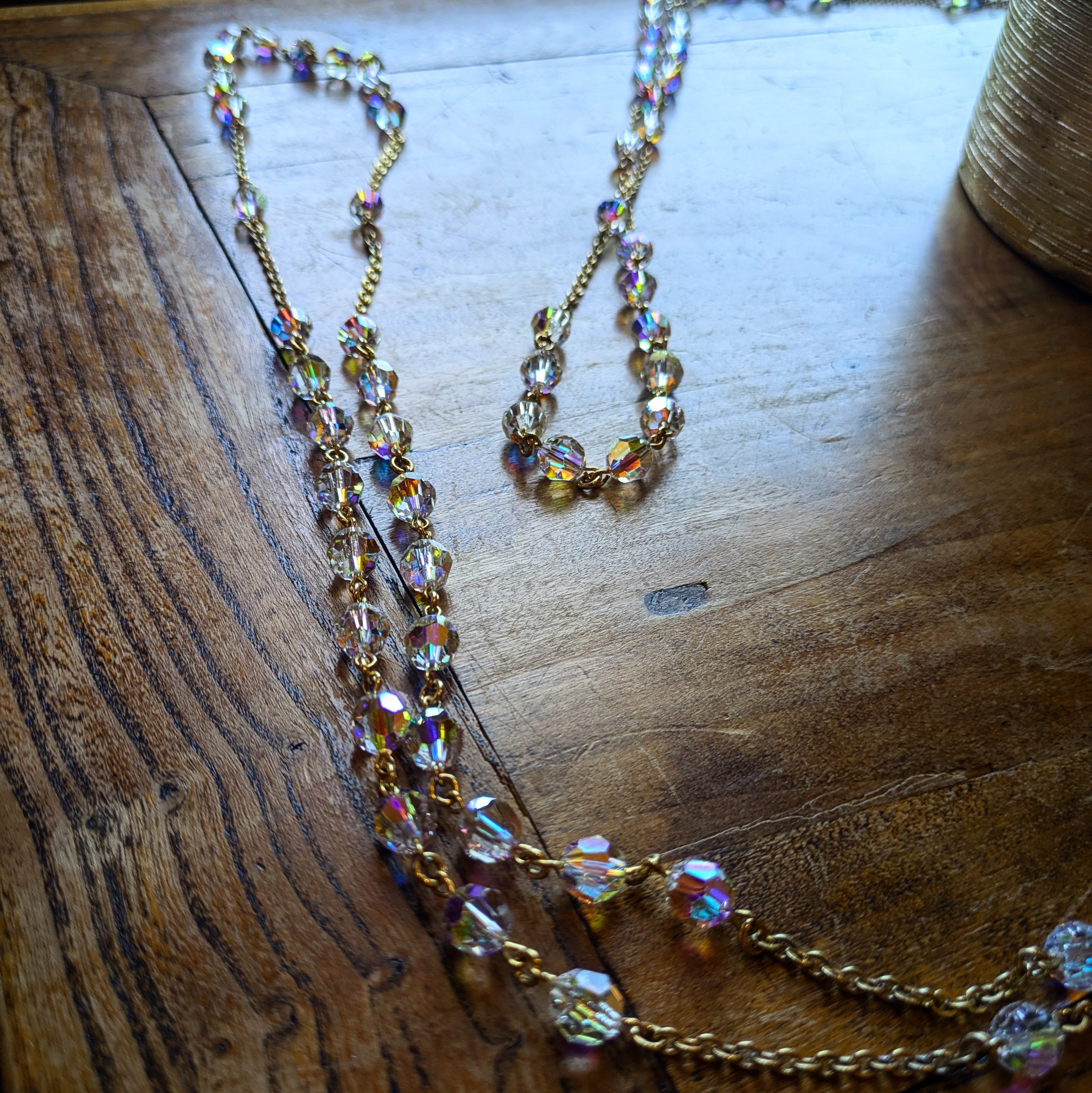 Wedding Lasso Rosary - Crystal