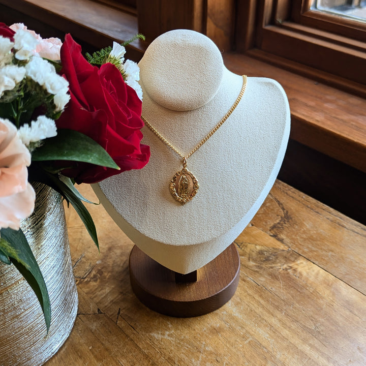 Pendant - OLG with Rose Border