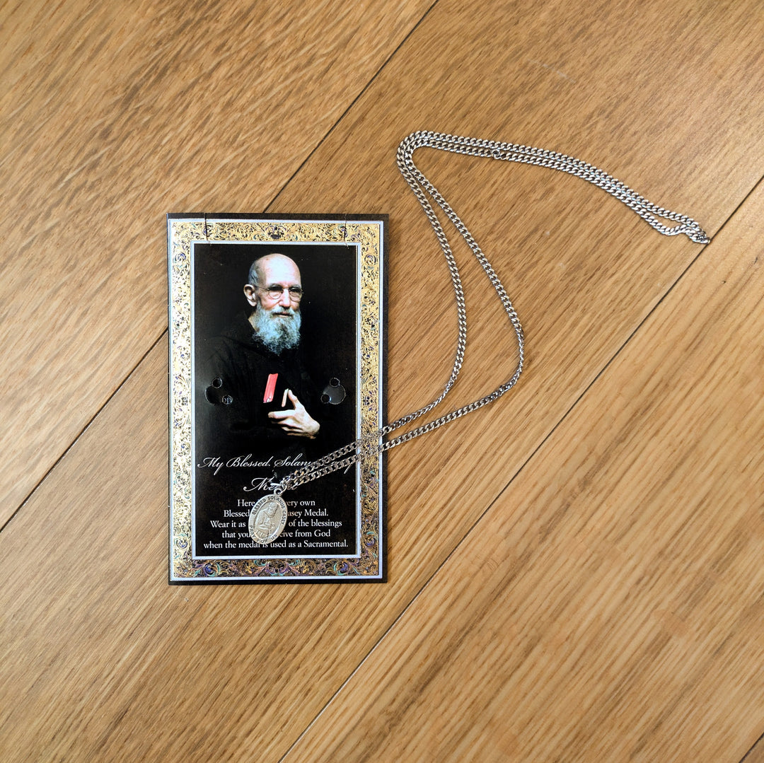 Pendant - Bl Solanus Casey - Pewter - 24"