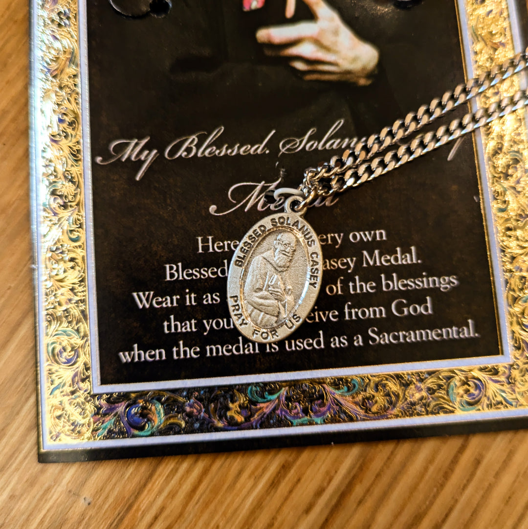 Pendant - Bl Solanus Casey - Pewter - 24"