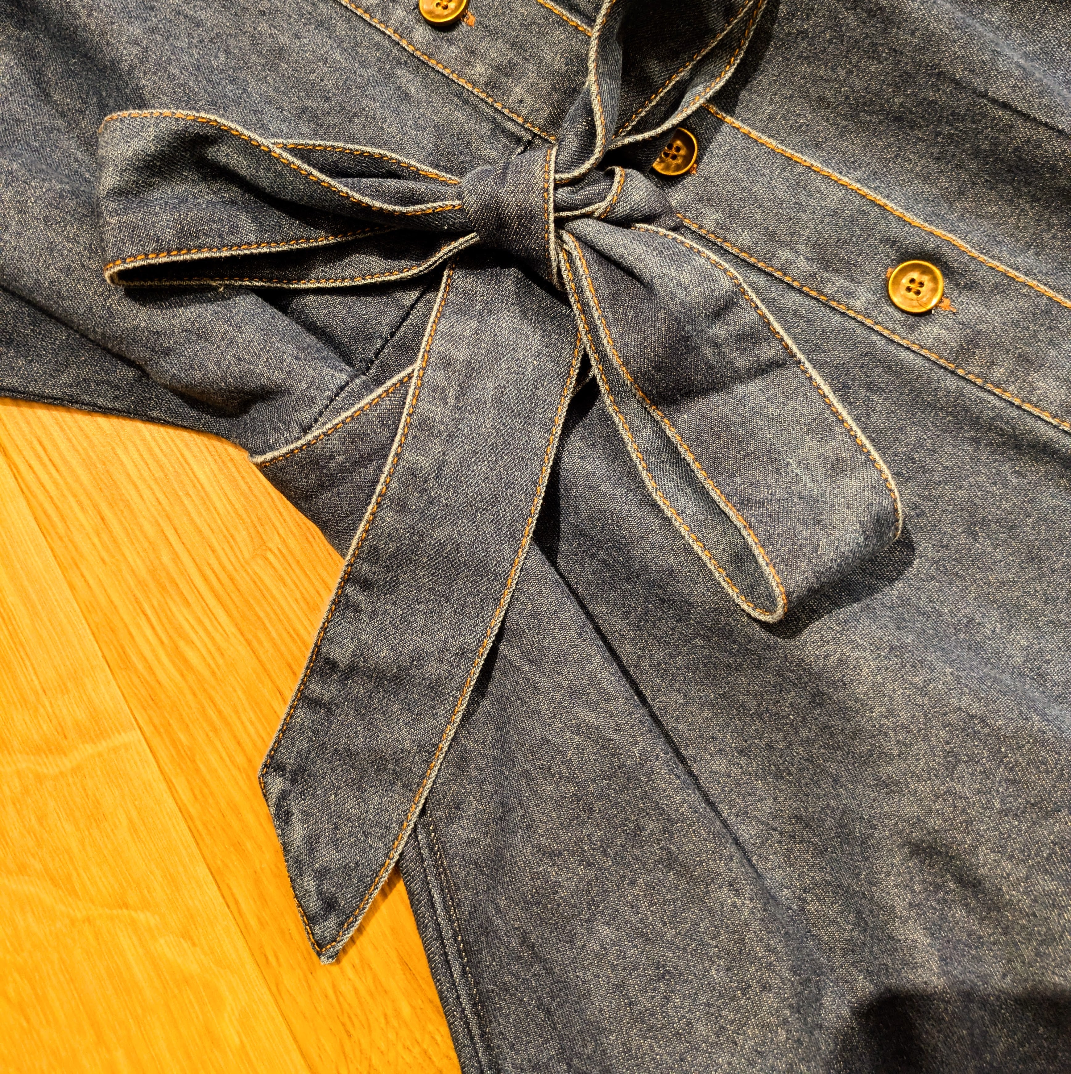 Dress - Denim - Navy Blue