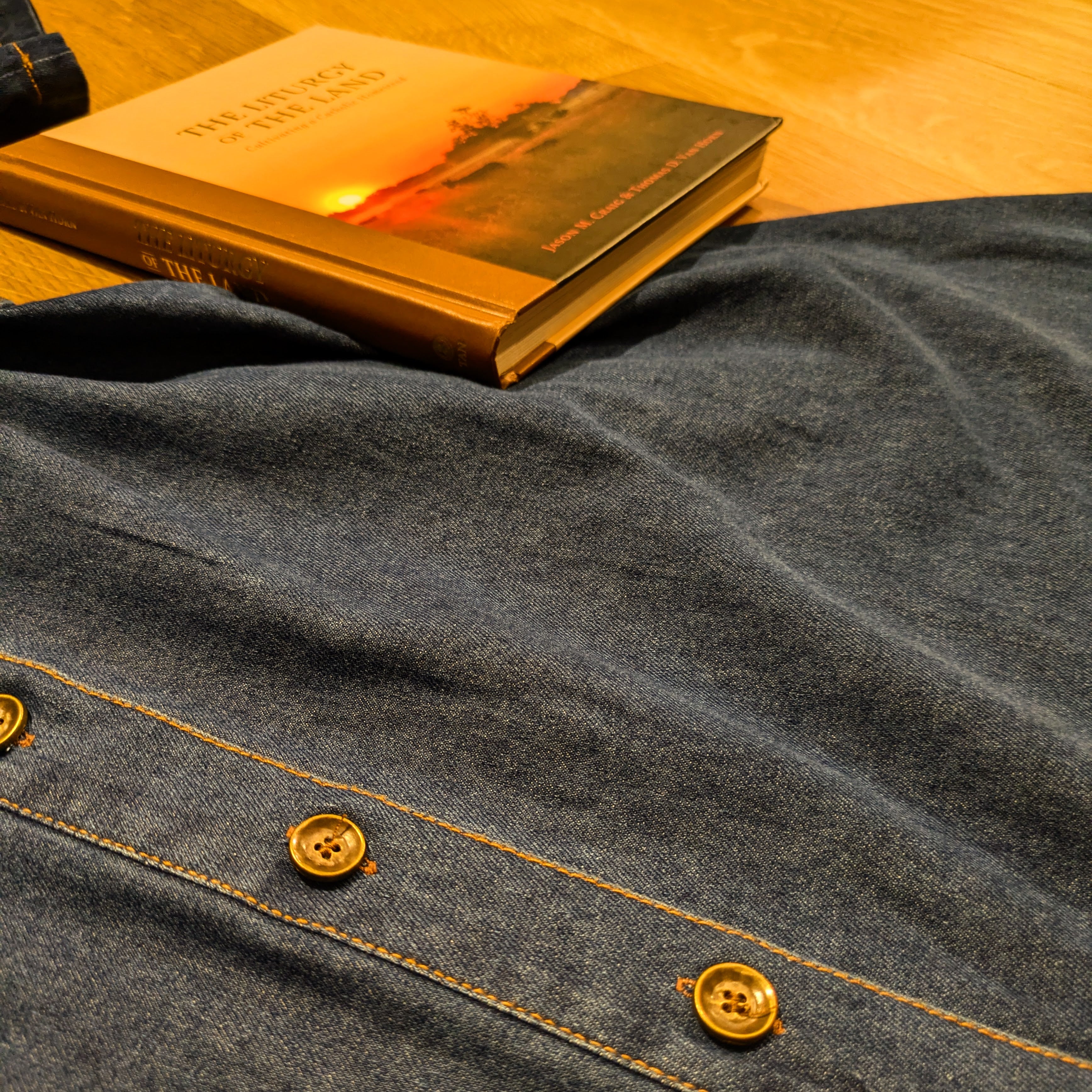 Dress - Denim - Navy Blue