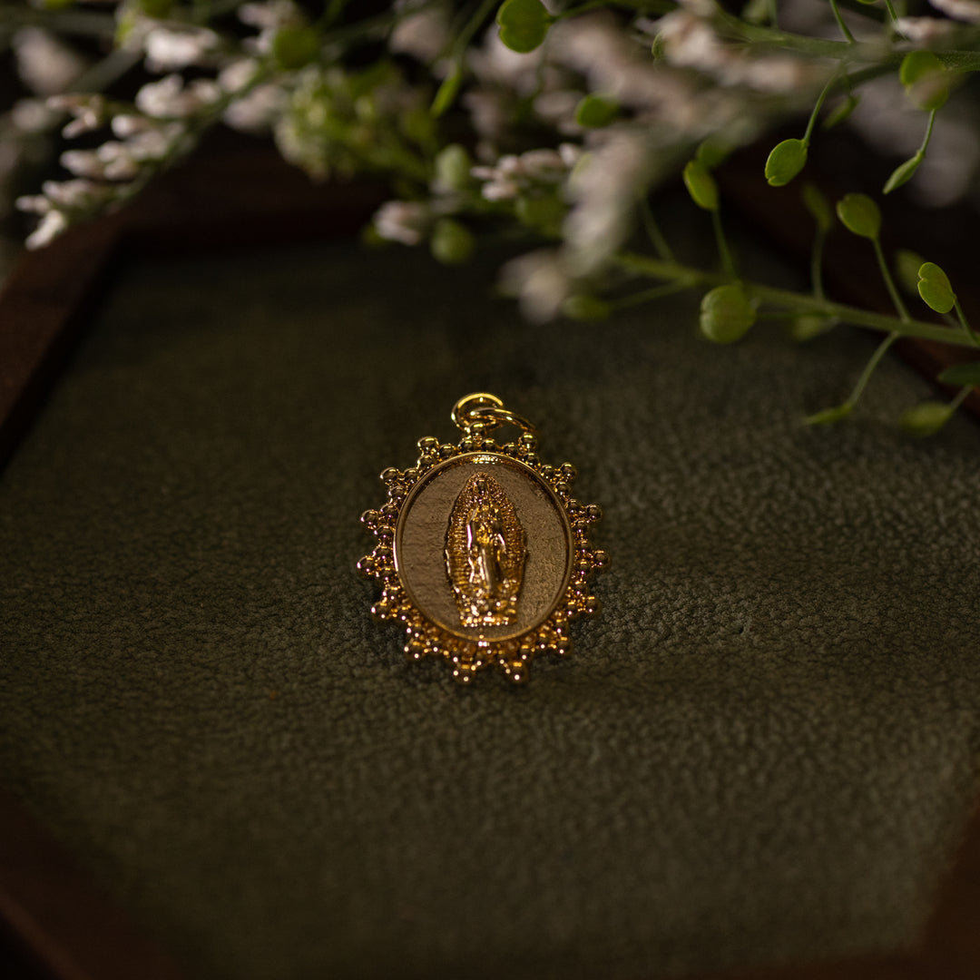 Pendant - OLG - Beaded Bubble - 14k Gold Filled