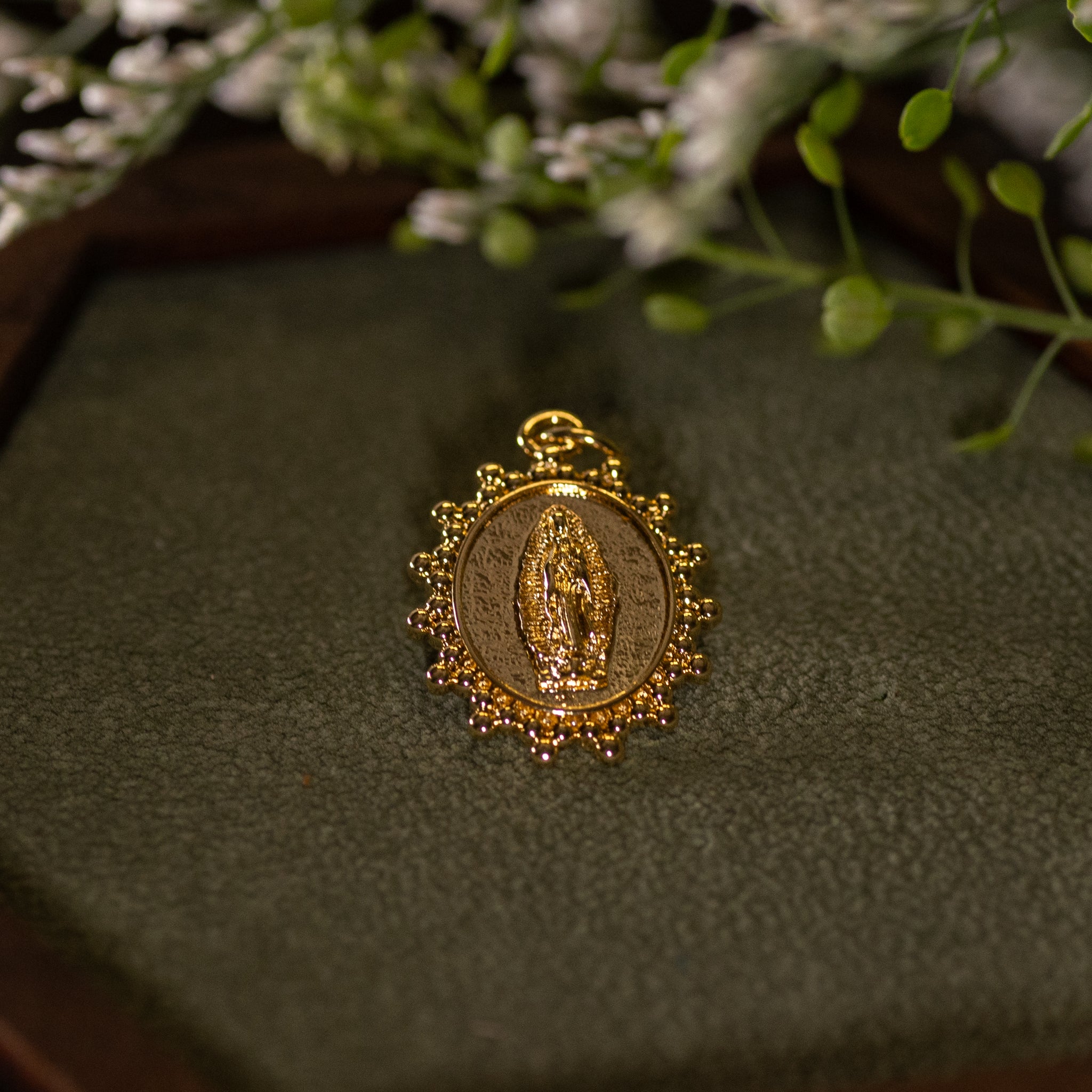 Pendant - OLG - Beaded Bubble - 14k Gold Filled