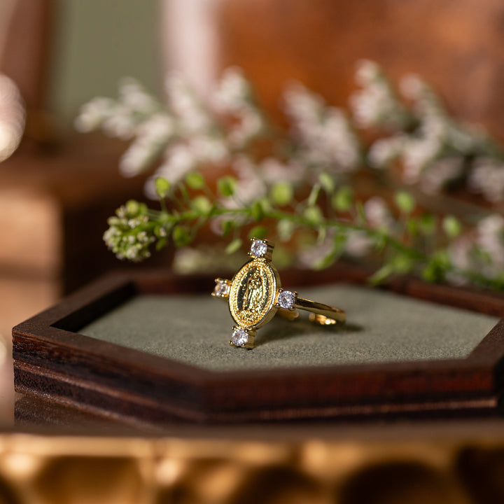 Ring - OLG - Crystal Rim - Gold