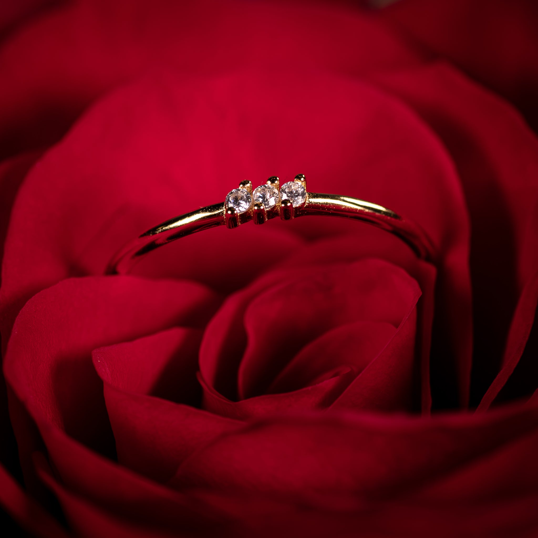 Three Gem Ring
