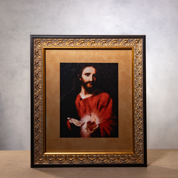 Picture - Sacred Heart - Professionally Framed