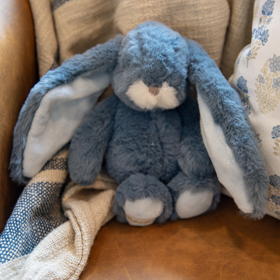 Blue Plush Bunny