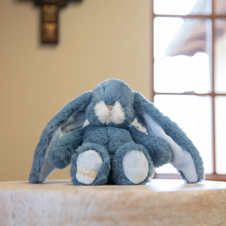 Blue Plush Bunny