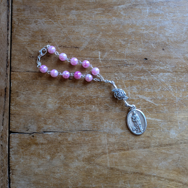 One-Decade Rosary - St Agatha - Breast Cancer