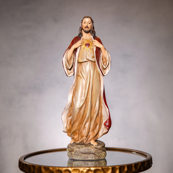 Statue - Sacred Heart - 13.75"